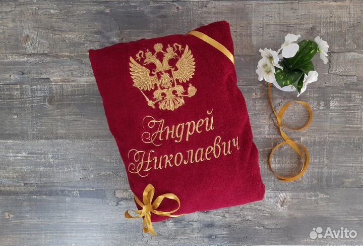 Халат мужской с надписью