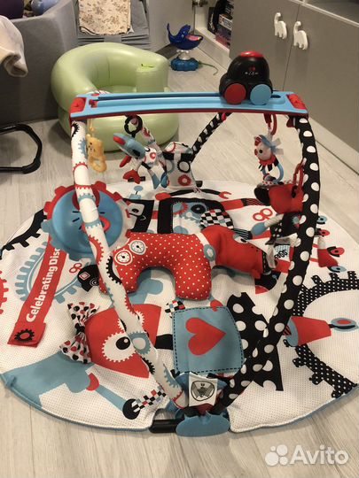 Развивающий коврик yookidoo роботы