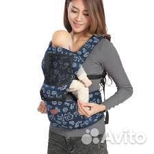 Хипсит со спинкой переноска эрнорюкзак