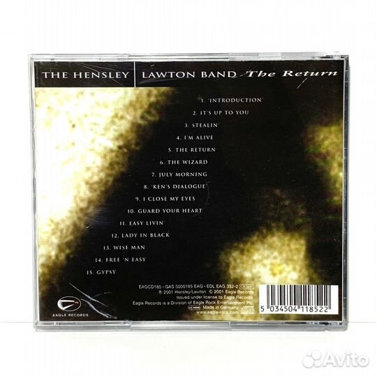 CD диск The Hensley Lawton Band 