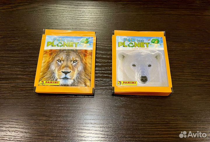 50 Пакетиков Panini Animals 2021. For the Planet