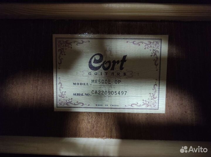 Cort MR500E-OP MR Series
