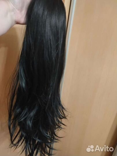 Шиньон хвост на крабе