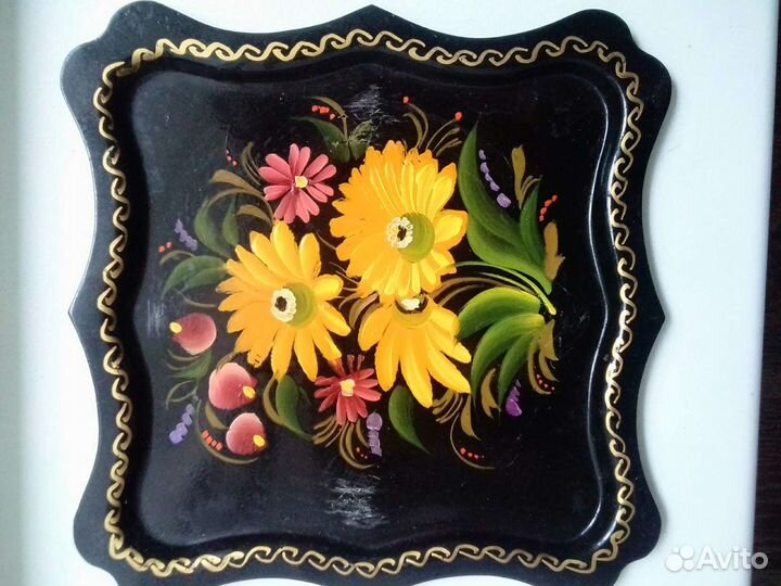 Поднос декоративный