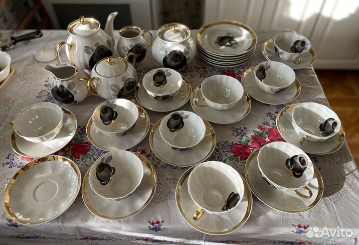 Чайный сервиз дулево агашки