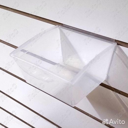 Короб пластиковый прозрачный 140x130x95мм