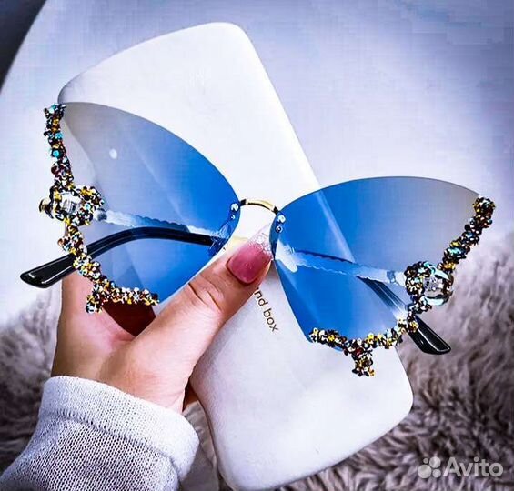 Очки бабочка, модные, красивые, женские