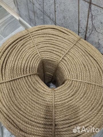 Канат джутовый 6 мм высший сорт