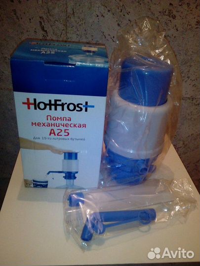 Помпа для воды на бутыли 19 литров новая