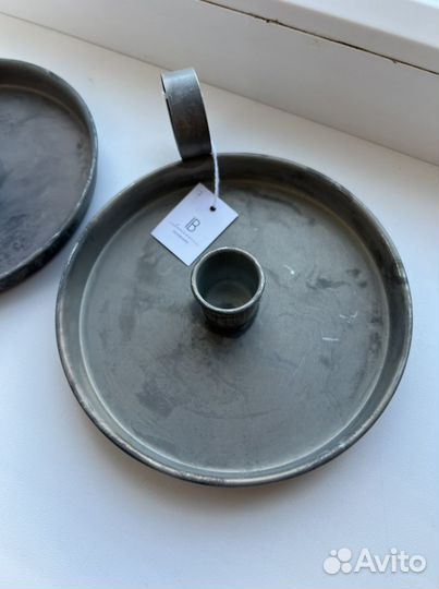 Подсвечник металлический новый