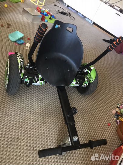 Гироскутер с тележкой 10,5