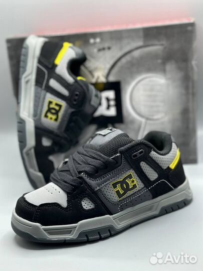 Детские дутые кроссовки DC shoes