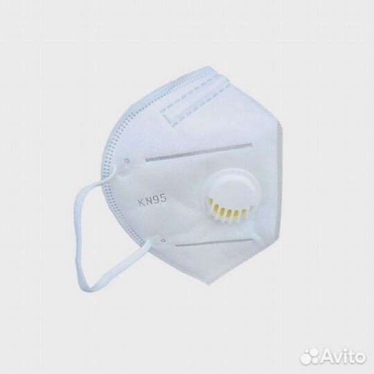 Респиратор K№95 FFP2 с клапаном н/стер.неткан