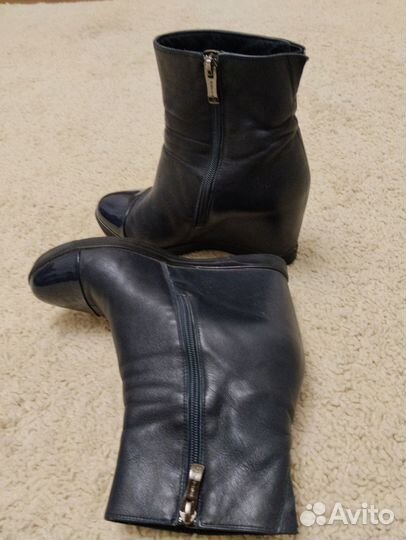 Полусапожки женские 39 размер натуральная кожа