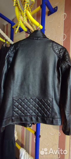 Кожаная куртка мужская