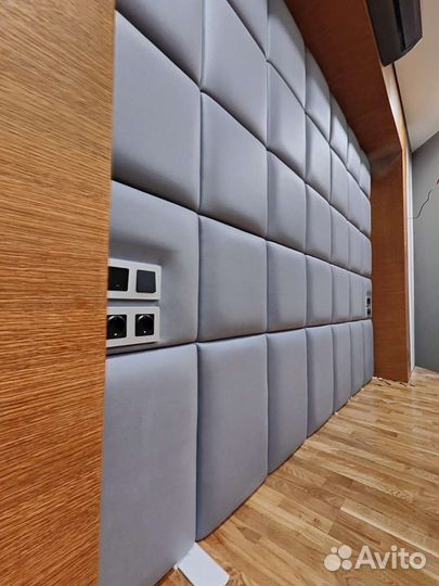 Мягкие стеновые панели, кровати, изголовья, 