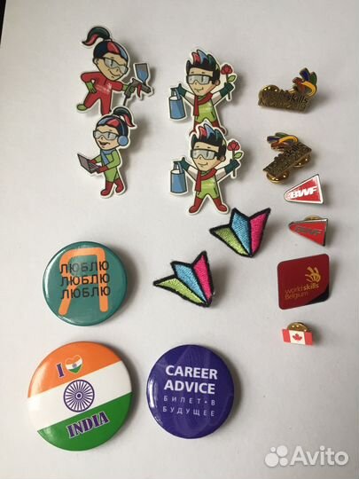 Значки, браслеты worldskills, чемпионат мира