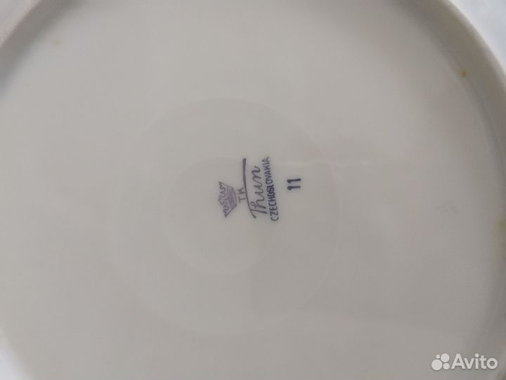 Тарелки чешские, винтажные 1970 годов