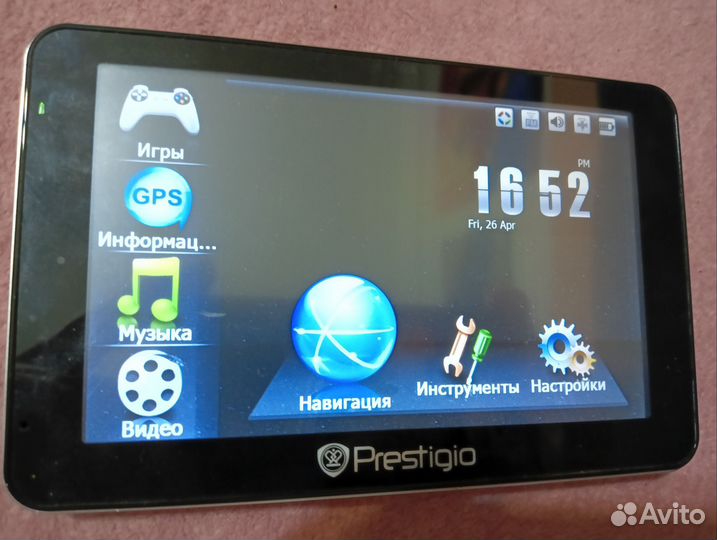 Навигатор Geovision 5500btfmhd от Prestigio