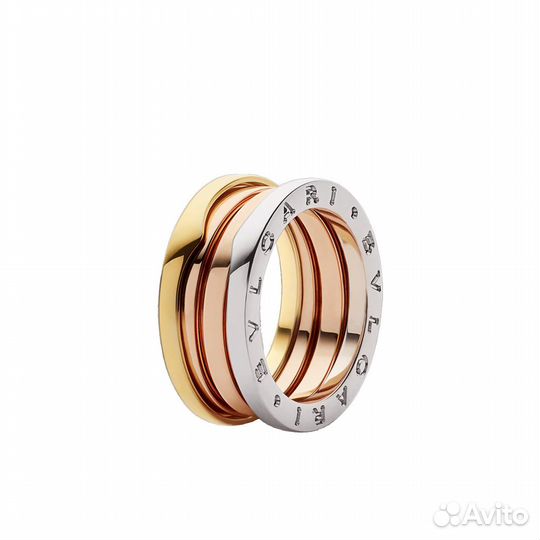 Кольцо Bvlgari B.Zero1 Tricolor 3-Band 352923