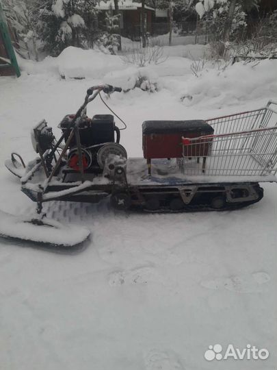 Самодельный снегоход