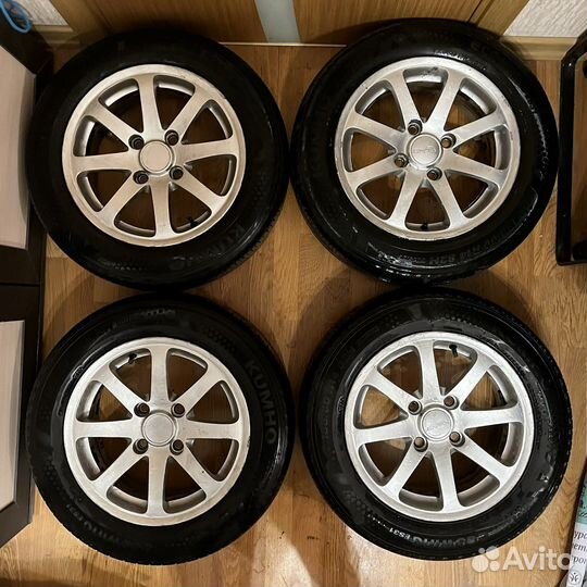 Кованные диски Крамз (Slik) 4x108 с резиной
