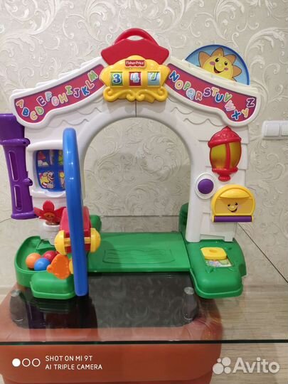 Музыкальный двухсторонний дом Fisher Prise