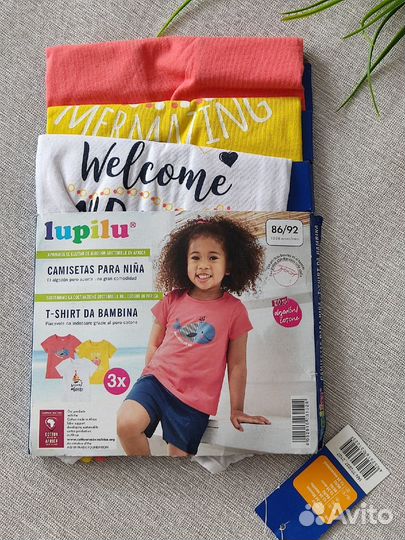 Футболки для девочки. Германия