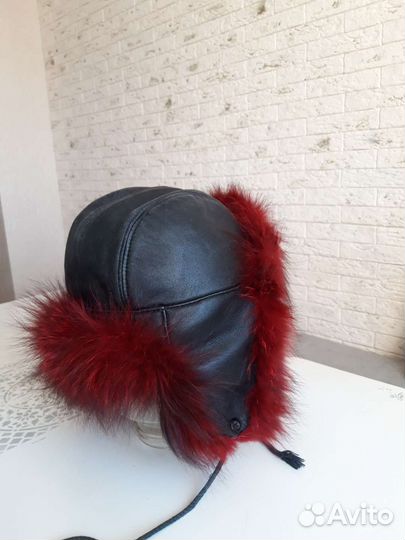 Шапка детская песец