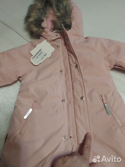 Зимний комбинезон 86 для девочек Новый