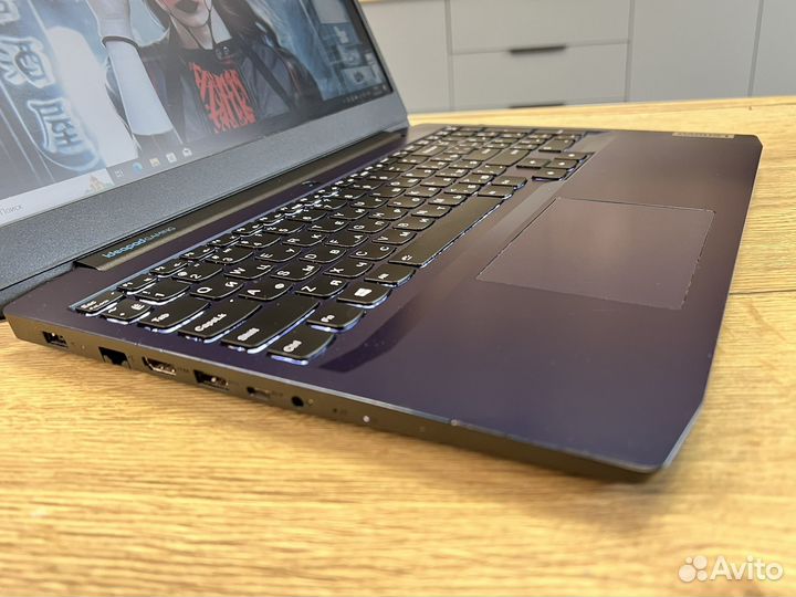 Игровой ноутбук Lenovo R5/GTX1650Ti/SSD/DDR4