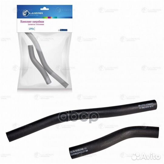 Патрубок радиатора LADA 2170-2173 priora отопит