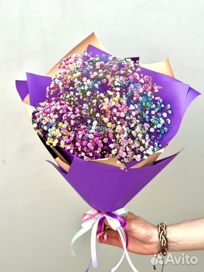 Гипсофила букет цветы