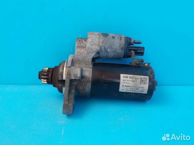 Стартер двигателя volkswagen Passat B7 2011-2015