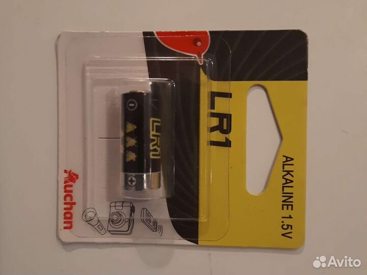 Батарейка алкалиновая LR1
