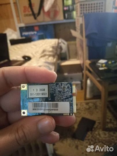 Phison Flash Disk M-sata Mini PCI-E 20GB Internal