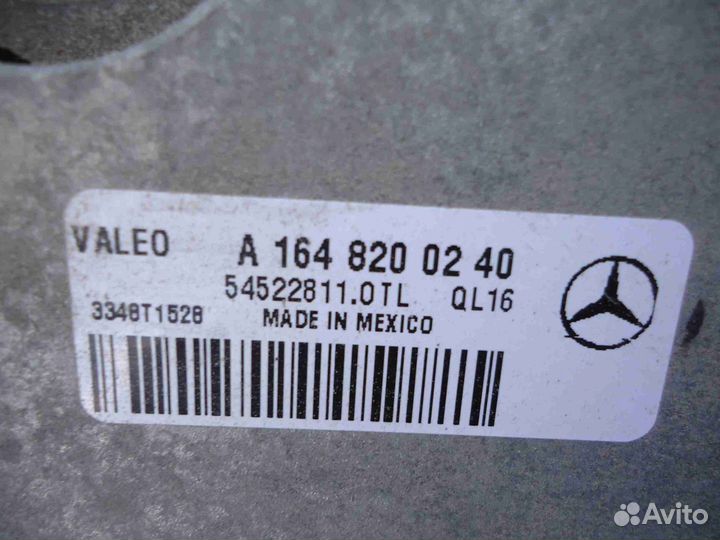 Трапеция дворников Mercedes GL W164 1648200240