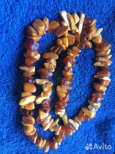 Янтарные бусы СССР