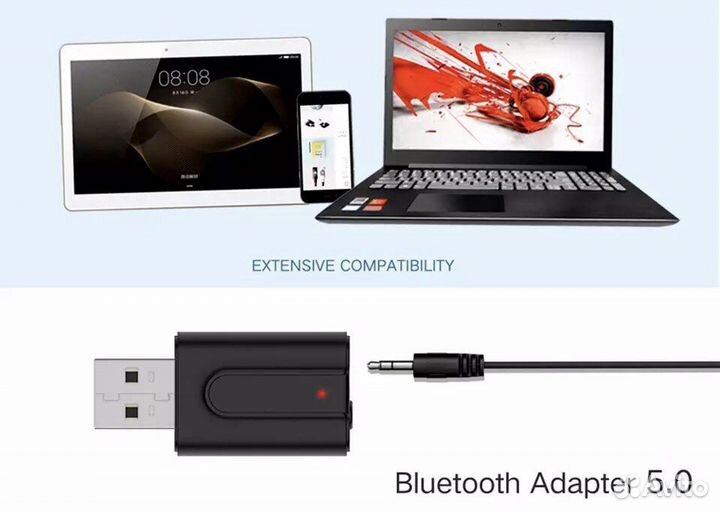 Bluetooth aux адаптер 3.5 jack приемник передатчик