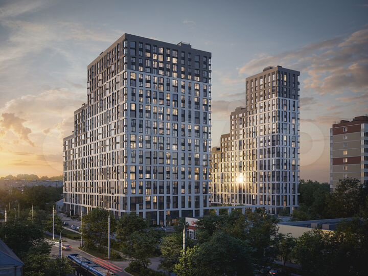 2-к. квартира, 68,4 м², 8/24 эт.