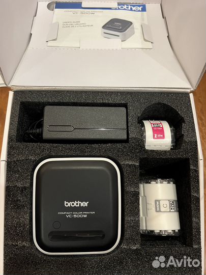 Цветной термотрансферный принтер Brother VC-500W