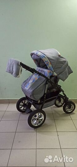 Коляска Krasnal Bavario 3 в 1