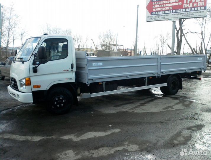 Грузоперевозки 3,5,10 тонн, открытый борт