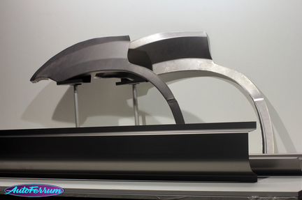 Форд Эскейп 1 ремкомплект задних арок и порогов