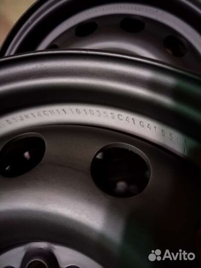 Диски r 14 4 108 штампованные
