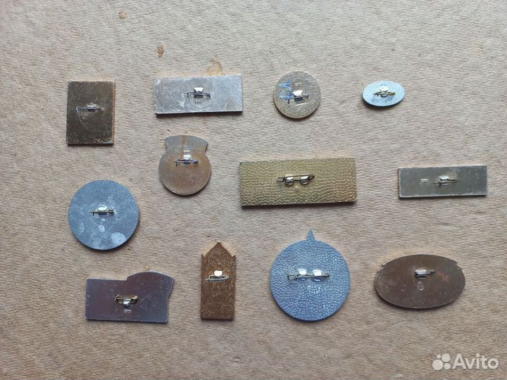 Служебные значки магазины,сфер услуг,заводы СССР