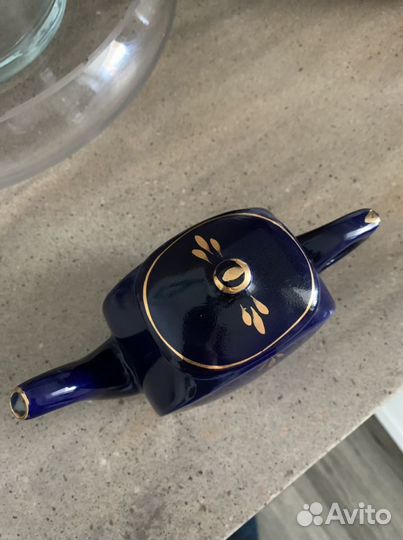 Заварочный чайник Кобальт Гжель