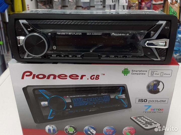 Магнитола pioneer.GB