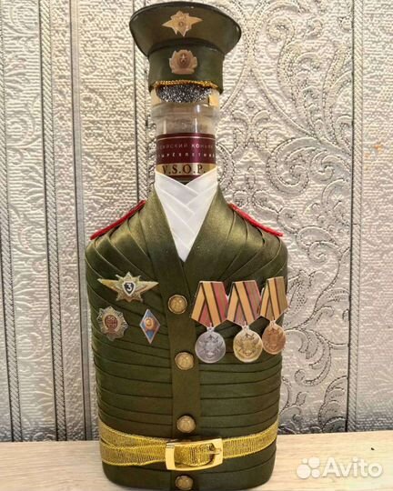 Одежда на бутылку к 8 марта 23 февраля