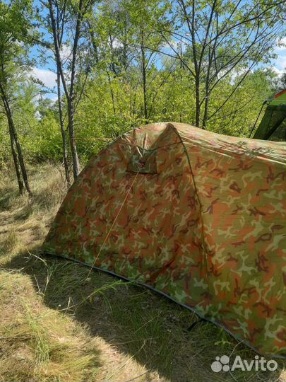 Палатка туристическая 4 местная бу